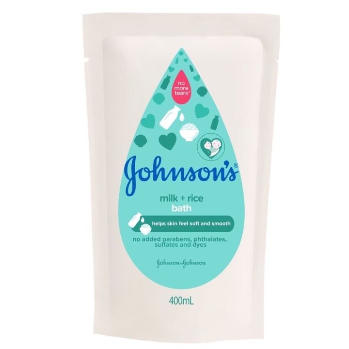 Johnson's%20Johnson%20Baby%20Shower%20Cream%20Milk%20+%20Rice%20Bath%20Refill%20Bag%20400%20Ml.%20(Buy%202%20Get%201%20Free)%20-%20Image%203