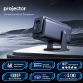 WUDUNG V1 Smart Projector 4K 1080P 500ANSI Android13 Media Center Amlogic 950S Quad Cortex-A53 WiFi6 BT5.0 HDR10+ Projector. 
