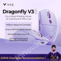 ATK VXE Dragonfly V3 Pro Wireless Gaming Mouse 4-Mode Ultra-lightweight Bluetooth Office Rechargeable E-sports Ergonomic Mice.