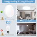 IRALAN Ceiling Lamp Ultra-thin Round Ceiling Light Bedroom Living Room Lightning Interior Ceiling Light Fixture 48W 36W 24W 18W. 