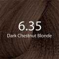 Eazicolor 6.35 Dark Chestnut Blonde Eazicolor Professional Permanent Hair Colour With Developer. 