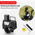 For Royal Enfield Bullet/Meteor/Classic 350 500 Interceptor 650 Continental GT Motorcycle Helmet Lock Anti-theft Security Safety. 
