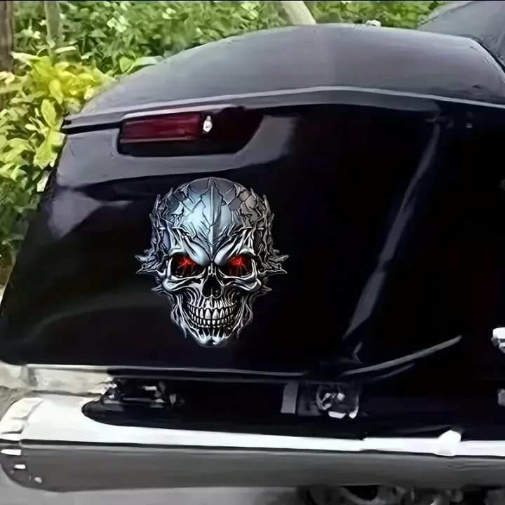 Halloween%203D%20Metal%20Skull%20Decal%20withRed%20Glowing%20Eyes%20Durable%20PVC%20Sticker%20for%20Cars%20Motorcycles%20Bicycles%20Self-Adhesive%20Vinyl%20Decal%20-%20Image%202