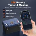 ANCEL BM200 Wireless Bluetooth 4.2 12V Battery Monitor Car Battery Health Check Monitoring Battery Tester For Android IOS APP. 