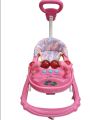Baby musical walker with push Handle Mee Mee 360° Baby Activity Walker | 3 Level Adjustable Height, Foot Mat, Musical Detachable Toy Bar | Parental Push Handle, Anti-Rollover Folding Walker for Boys, Girls| 6-18 Months 15kg Cash On Delivery Availale. 