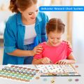 Reward Chart Pad for Kids with 32 Chore Charts Magnetic Behavior Chart System for Motivate Good Habits 2280  Star Stickers. 