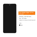 6.67" AMOLED TFT for Xiaomi Redmi Note 10 Pro LCD Display Touch Screen For Redmi Note10 Pro M2101K6G LCD Display Replace +Frame. 