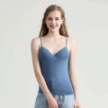 Padded Bra Shirt Women Tops padded Camisole breathable tank tops for women. 