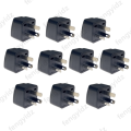 Australian/China/New Zealand Travel Adapter, IEC Type I Plug US/EU/UK/Swiss/Italy/Japan To AU 3 Pin Power Converter 10A/250V. 