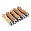 5Pcs Wooden File Handle Replacement Strong Metal Collar For File Craft Tool Woodworking File Craft Polishing Hand Tools. 