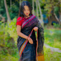 Exclusive Design Half Silk Nokshi Saree For Women.