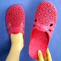 Women's Casual Loafers Slip-On Rubber Half Shoes, Multiple Sizes and Colors. 