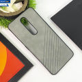 Oppo F11 Pro Cover Soft Leather Shockproof Case with Soft Borders. 