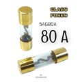AGU fuse 80A car fuse protect car and audio system with 5ag80a 5AG glass fuse. 