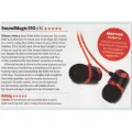 SoundMagic e10m in-ear headphones HiFi award with built-in mic (purple). 
