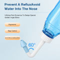 330ML Nasal Wash Sinusitis Nose Cleaner for Adults Child Allergic Rhinitis Treatment Nasal Irrigator Neti Pot Nose Cleaning Tool. 