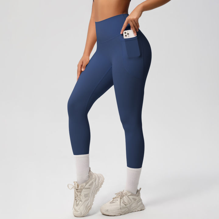 Solid%20Color%20Double-Sided%20Brushed%20Tight%20High%20Waist%20High%20Elastic%20Breathable%20Yoga%20Pants%20Sports%20Running%20Fitness%20Yoga%20Clothing%20-%20Image%207