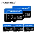 TFMicroSD Memory Card 64GB 128GB 256GB U3 C10 Mini SD/TF cartão de memória 32GB U1 For Phones Nintendo Switch Games Camera 4K TV. 