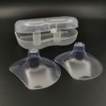 2pcs Silicone Nipple Protectors Breast Milk Feeding Mothers Nipple Shields Protection Cover Breastfeeding Milk Extractor Nipple.