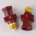 111V- 240V E27 Screw Bulb Holder Convert To With Switch Lamp Socket LED Bulb Adapter With Switch Lamp Bulb Socket Adapter 1pc. 