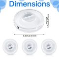1/3pcs Portable Round Cable Winder Storage Box Multifunctional Data Cord Container Home Office USB Charger Stand Wire Management.