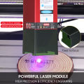 10W Laser Module 450nm Engraving Laser Head Adjustable Focal Length High Precision Engraving Plastic Leather for Cutting Machine. 