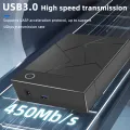 TISHRIC HDD Case 3.5 2.5 SATA to USB 3.0 Adapter External Hard Drive Disk Enclosure for 3.5 SSD Disk 450Mb/s 18TB HDD Box Case. 