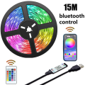 5/10/15/20M 5050 RGB Led Strip Lights For Room PC TV Backlight Neon LED  Party Atmosphere Flexible Diode Light Color Changing. 