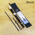 Professional Eight Hole High Pitched Flute Eight Hole Soprano Recorder Clarinet Black Sound Easy To Adjust Food Grade ABS. 