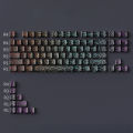 2027 Topographic Keycaps 4.0 Version Shine Through 98 Key PBT Cherry Profile Side Print Backlit for MX Gamer Mechanical Keyboard. 