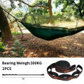 2Pcs High Bearing Capacity Hammock Straps 600lbs Breaking Strength Polyester Hammock Belt Rope 5 Ring Correias De Poliéster. 
