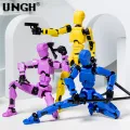 UNGH Multi-Jointed Movable Robot 3D Printed Mannequin Toy 13 Action Figure Full Body Movable Robot Toys Gifts For Children. 