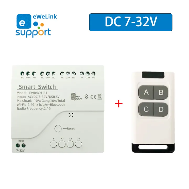 CENFAYA%20eWelink%20WiFi%20RF%204CH%20Smart%20Light%20Switch%205V%2012V%2024V%20Wireless%204keys%20Remote%20Control%20LED%20Door%20Gate%20for%20Alexa/%20Assistant%20lightify%20-%20Image%207