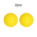 2~10pcs Golf Balls Yellow PU Foam Sponge Elastic Indoor Outdoor Practice Training Durable for Sports Accessories TMZ. 