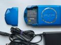 PlayStation Portable PSP 3000 Vibrant Blue PSP 3006 New With 64gb Memory Card Free With Fully Games Installed Sony PSP 3000 slim series. 
