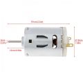 Micro Motor 385 DC 3V 6V 12V For RC Toy Car Boat Electric Motor Bicycle Cordless Drill Vacuum Cleaner Household Hair Dryer Electric Tools.