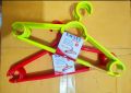 NAVANA Premium Quality Cloth Hanger – 12 Pcs Set | Heavy Duty Plastic Clothes Hangers | Multi Color | Durable Wardrobe Hanger for Daily Home Use.