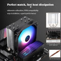 Thermalright Assassin X 120 Refined SE ARGB  4x6mm Heat Pipe Tower CPU Air Cooled Radiator,120mm PWM Fan,Support LGA1700/AM5. 