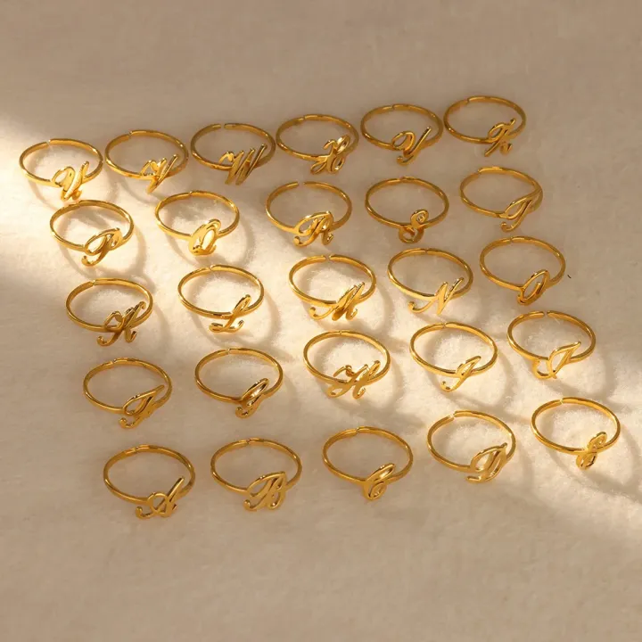 Stainless%20Steel%20Initial%20Letter%20Pendant%20Rings%20For%20Women%20Gold%20Color%20Trend%20A-Z%20Letter%20Finger%20Ring%20Aesthetic%20Wedding%20Jewelry%20bijoux%20-%20Image%206