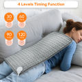 Electric Heating Pad Waist Heated Pad LCD Controller Soft Touch Machine Washable Back Belly Body Warm Cushion Mat. 