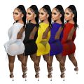 Y2k Style Backless Deep V Mini Dress Summer Dress Lace Dress Birthday Party Mini Dress For Woman 2023 Long Sleeve Two Piece.