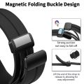 22mm 20mm Magnetic Silicone Strap For Samsung Galaxy Watch 7 4 5 6 Classic S3 Active Band For Amazfit Bip Huawei GT 3 4 Bracelet. 