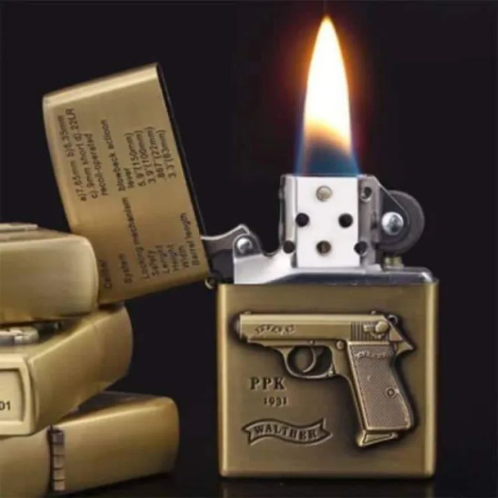 New Stylish Metal Body Zippo lighter for Men