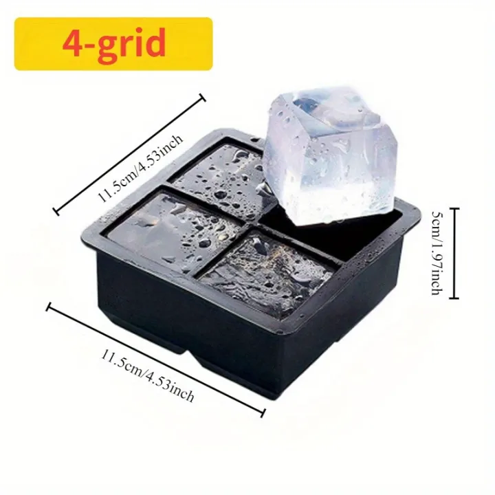 4/6%20Grid%20Big%20Ice%20Tray%20Mold%20Giant%20Jumbo%20Large%20Food%20Grade%20Silicone%20Ice%20Cube%20Square%20Tray%20Mold%20DIY%20Ice%20Maker%20Ice%20Cube%20Tray%20-%20Image%204