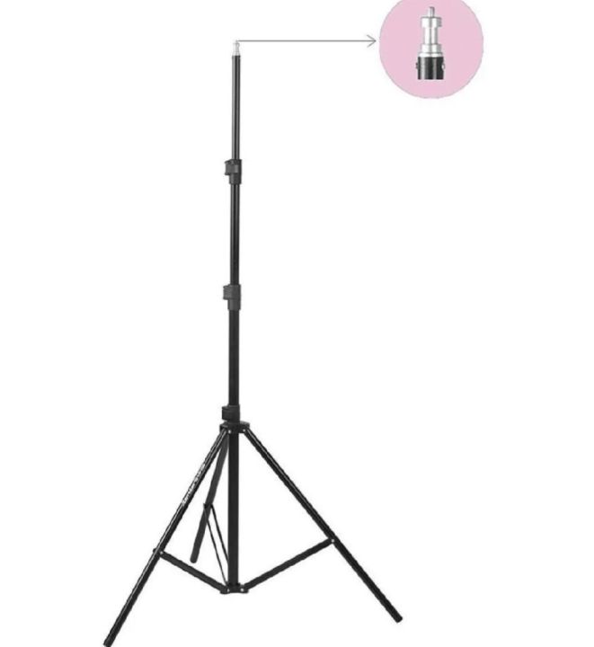 6%20Feet%20Adjustable%20Tripod%20Stand%20Holder%20For%20Mobile%20With%20Mic%20Flexibility%20Uneven%20Location%20-%20Image%203