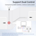 1/2 Channels Wifi Smart Switch Tuya Smart Life Light Switch Module Remote Relay Breaker for Alexa  Yandex 100-240V 16A lightify. 