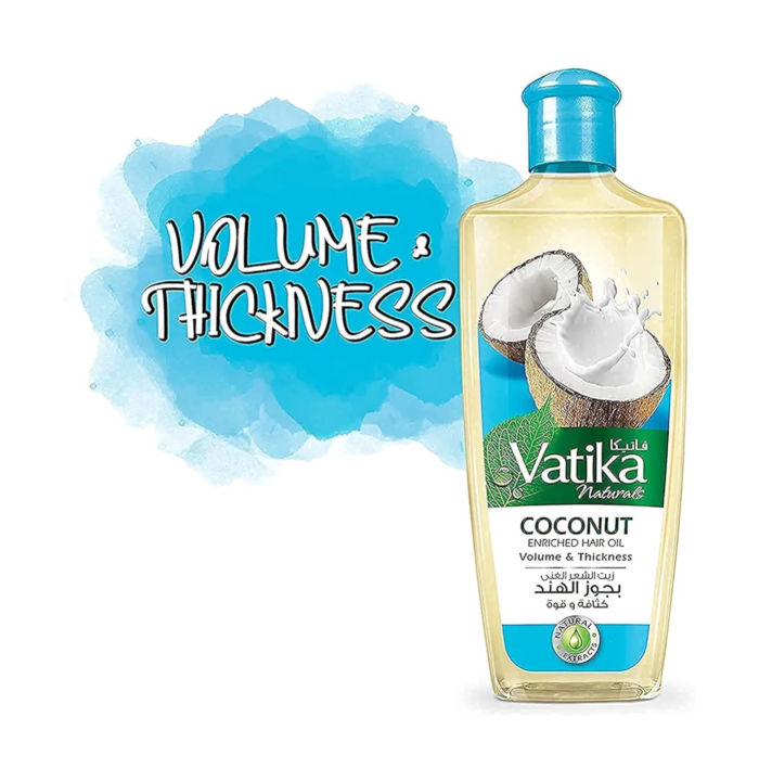 VATIKA Hair Oil Coconut ( VOLUME & THICKNESS ) 200ml