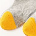 5pairs/set Men's Breathable Casual Sports Socks Quarter Socks For All Seasons. 