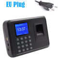 A5 Biometric Fingerprint Employee Time Attendance Smart Time Clock Recorder Device USB Data Manage. 