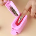 Double Layer Nail Glitter Powder Recycle Box Nail Tool Dust Collector Sequin Rhinestone Container Holder Manicure Storage Case. 